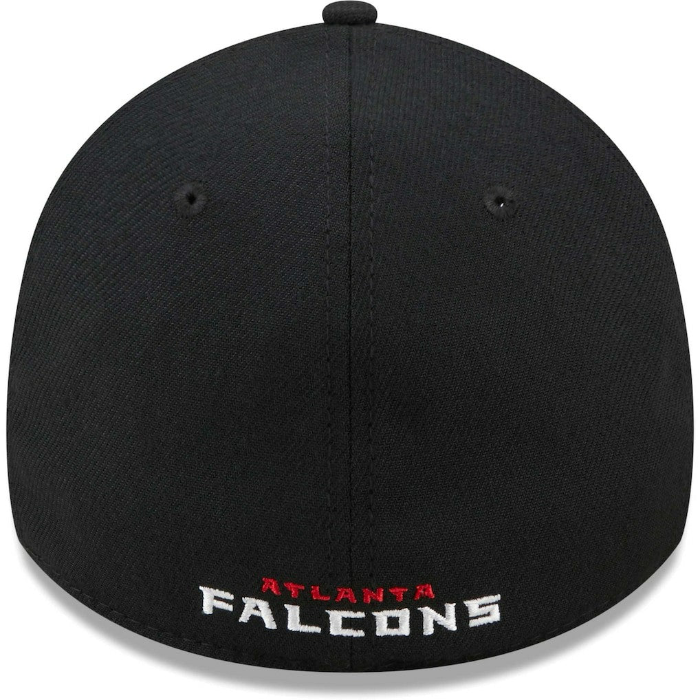 Atlanta Falcons New Era Flawless Stripe 39THIRTY Flex Hat - Black - NFL