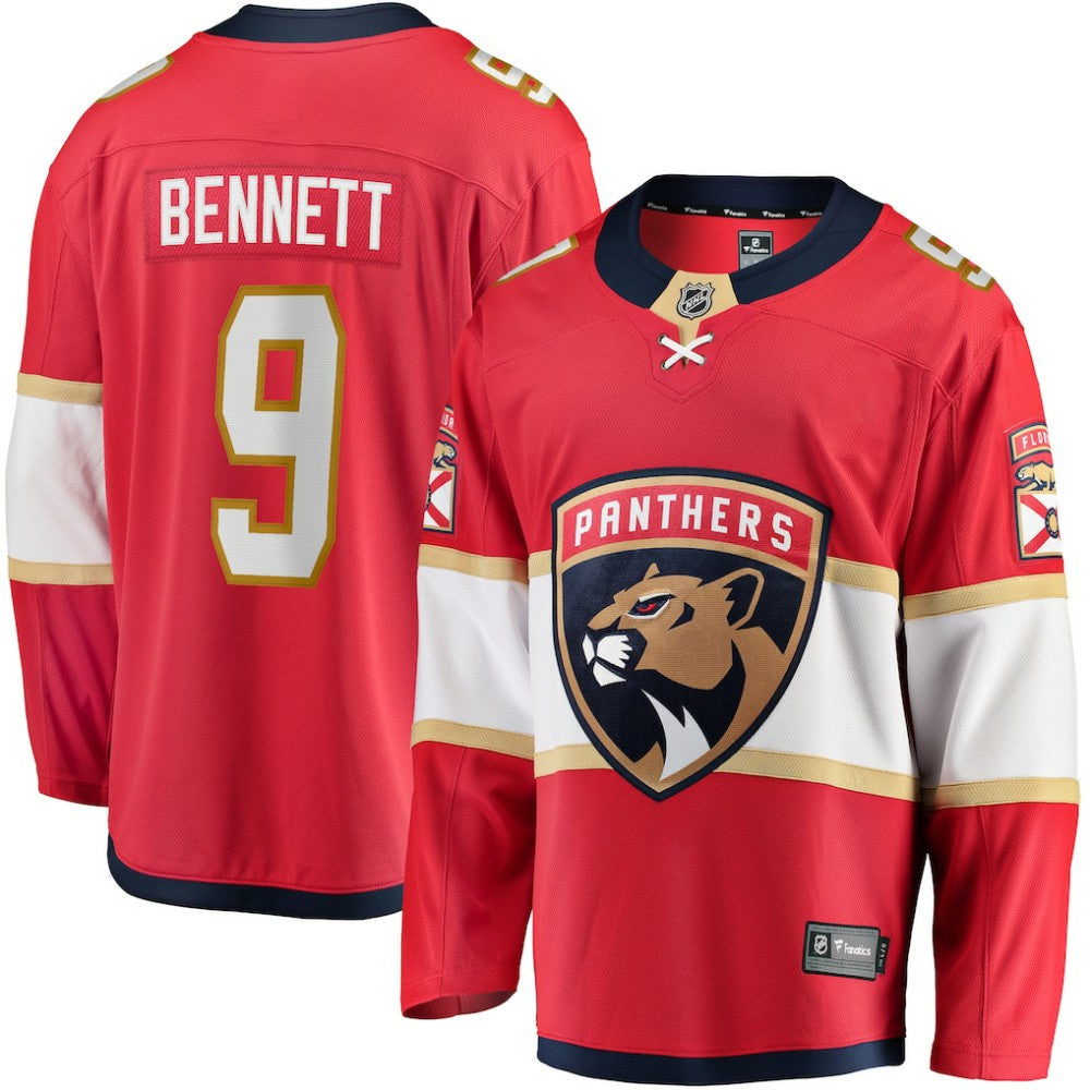 Sam Bennett Florida Panthers Fanatics Home Breakaway Replica Jersey - Red | Fanatics Lifestyle