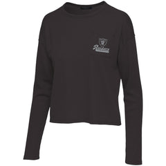 Las Vegas Raiders Junk Food Women's Pocket Thermal Long Sleeve T-Shirt - Black - NFL