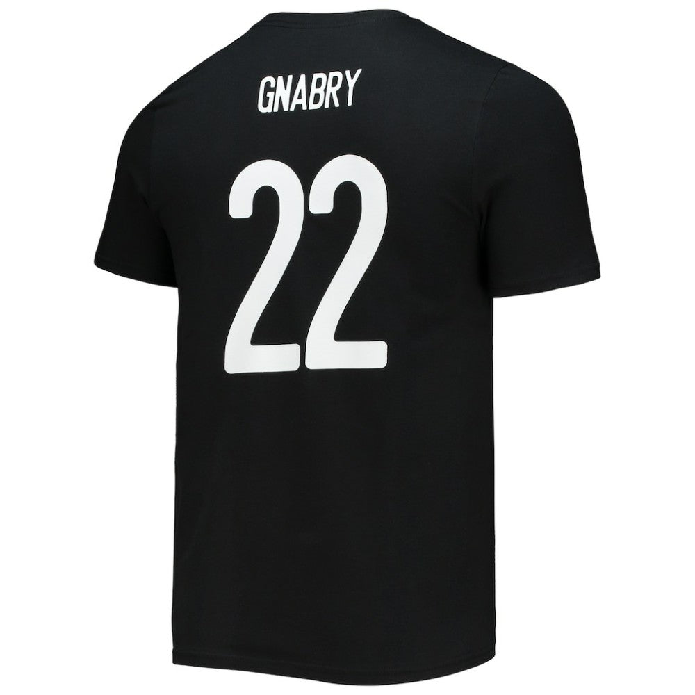 Adidas - Serge Gnabry Bayern Munich Amplifier Name & Number T-Shirt - Black