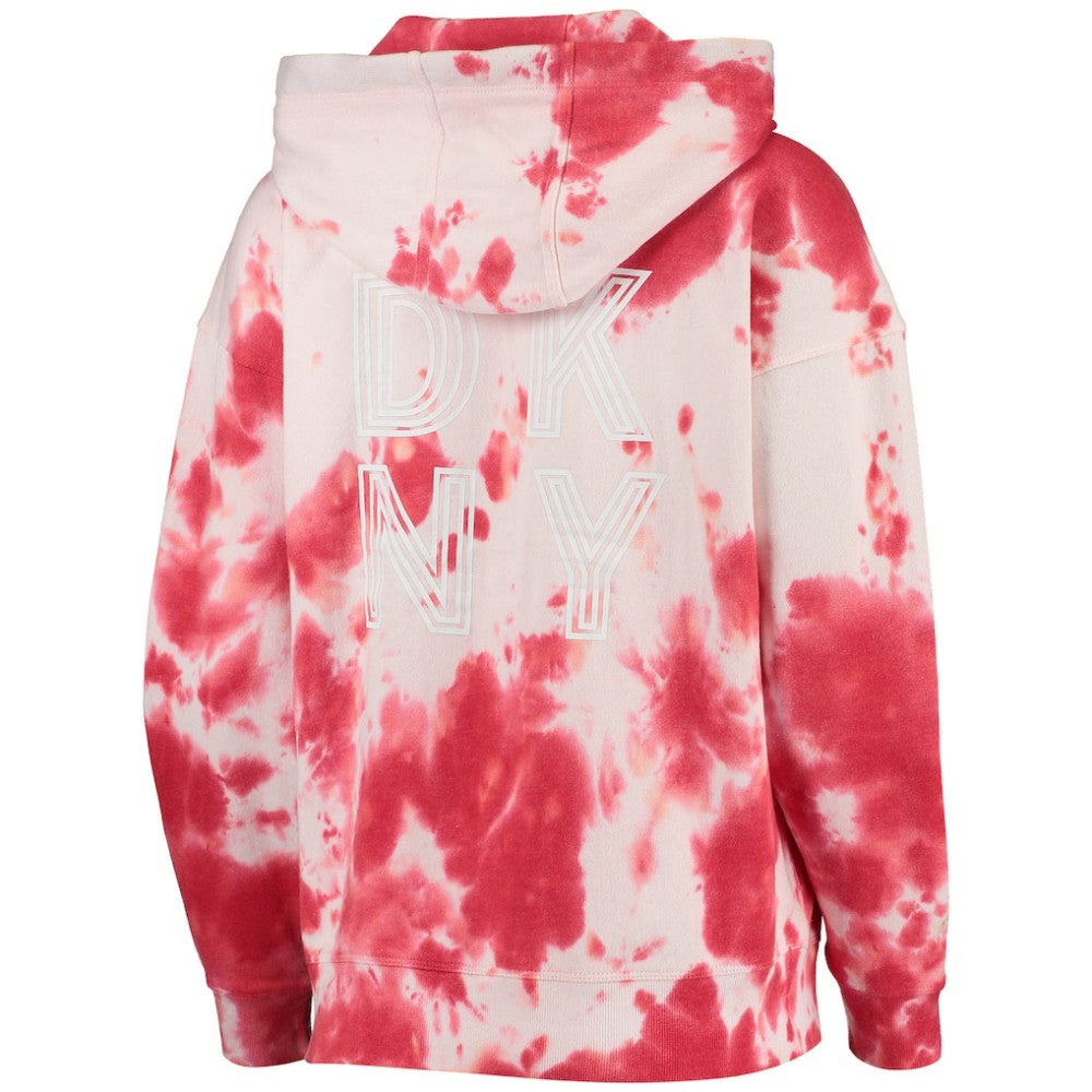 Washington Nationals DKNY Sport Women's Dakota Tie-Dye Half-Zip Hoodie Online