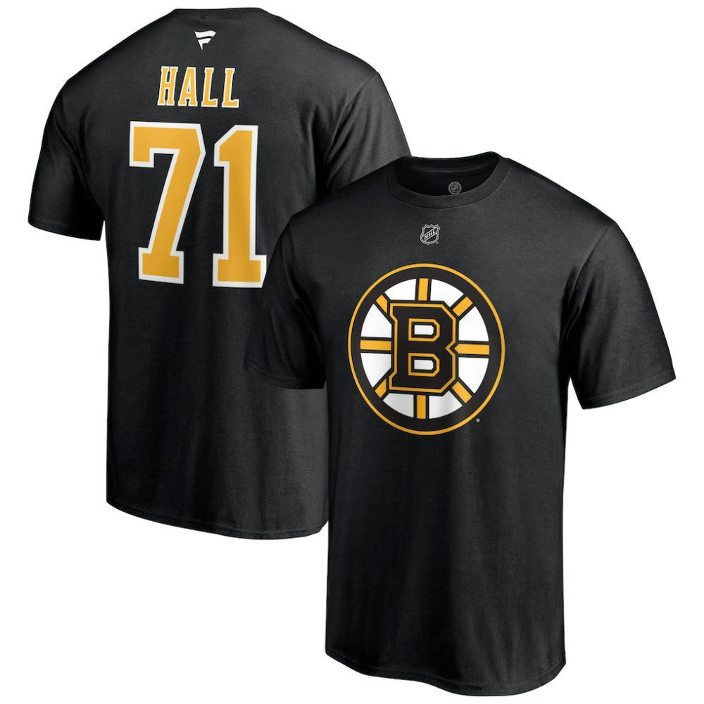 Taylor Hall Boston Bruins Fanatics Authentic Stack Name & Number T-Shirt - Black | Fanatics on sale