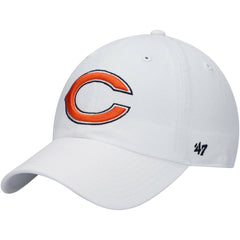 Chicago Bears '47 Logo Clean Up Adjustable Hat - White - 47 brand