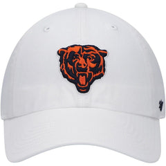 Chicago Bears '47 Team Clean Up Adjustable Hat - White - 47 brand
