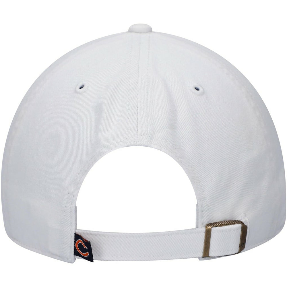Chicago Bears '47 Team Clean Up Adjustable Hat - White - 47 brand