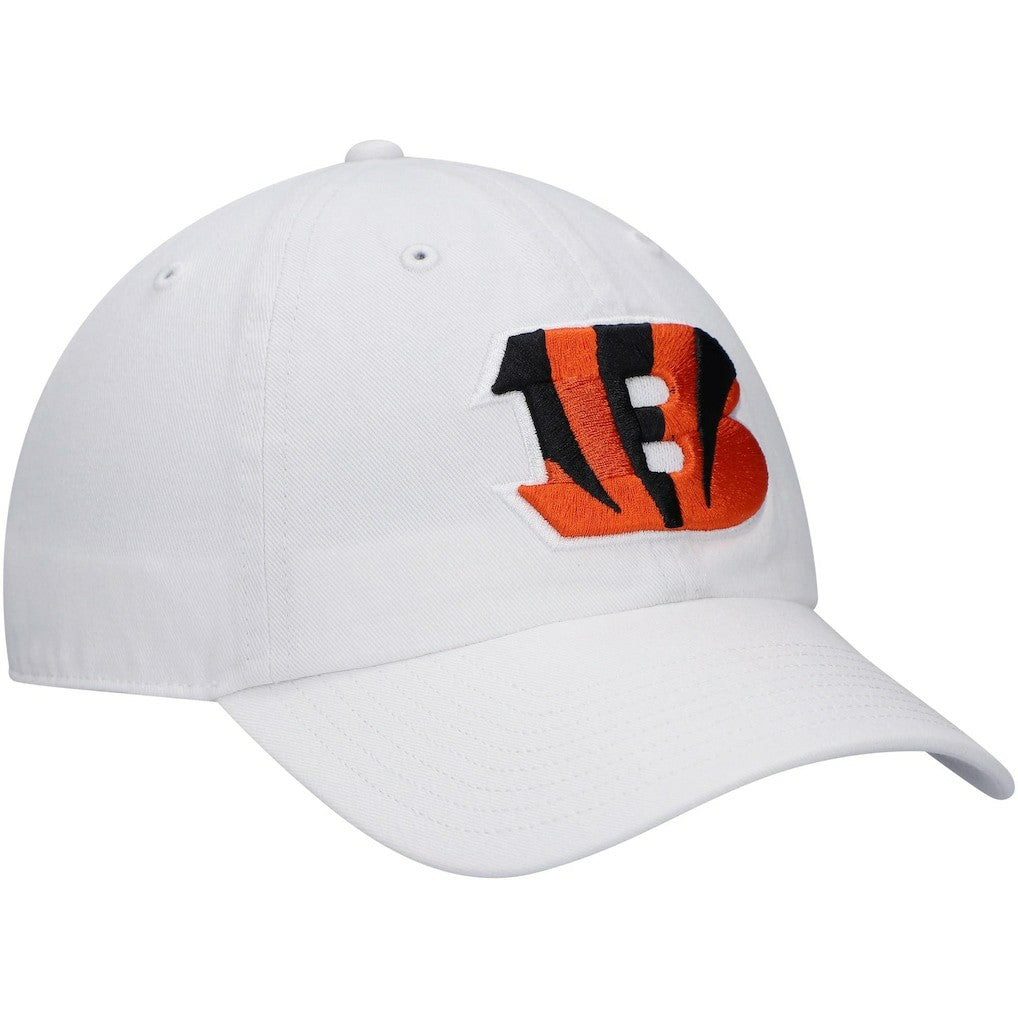 Cincinnati Bengals '47 Clean Up Adjustable Hat - White - 47 brand