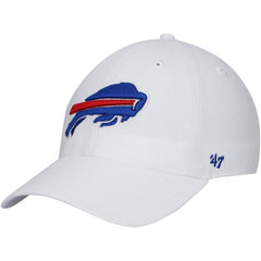 Buffalo Bills '47 Logo Clean Up Adjustable Hat - White - 47 brand