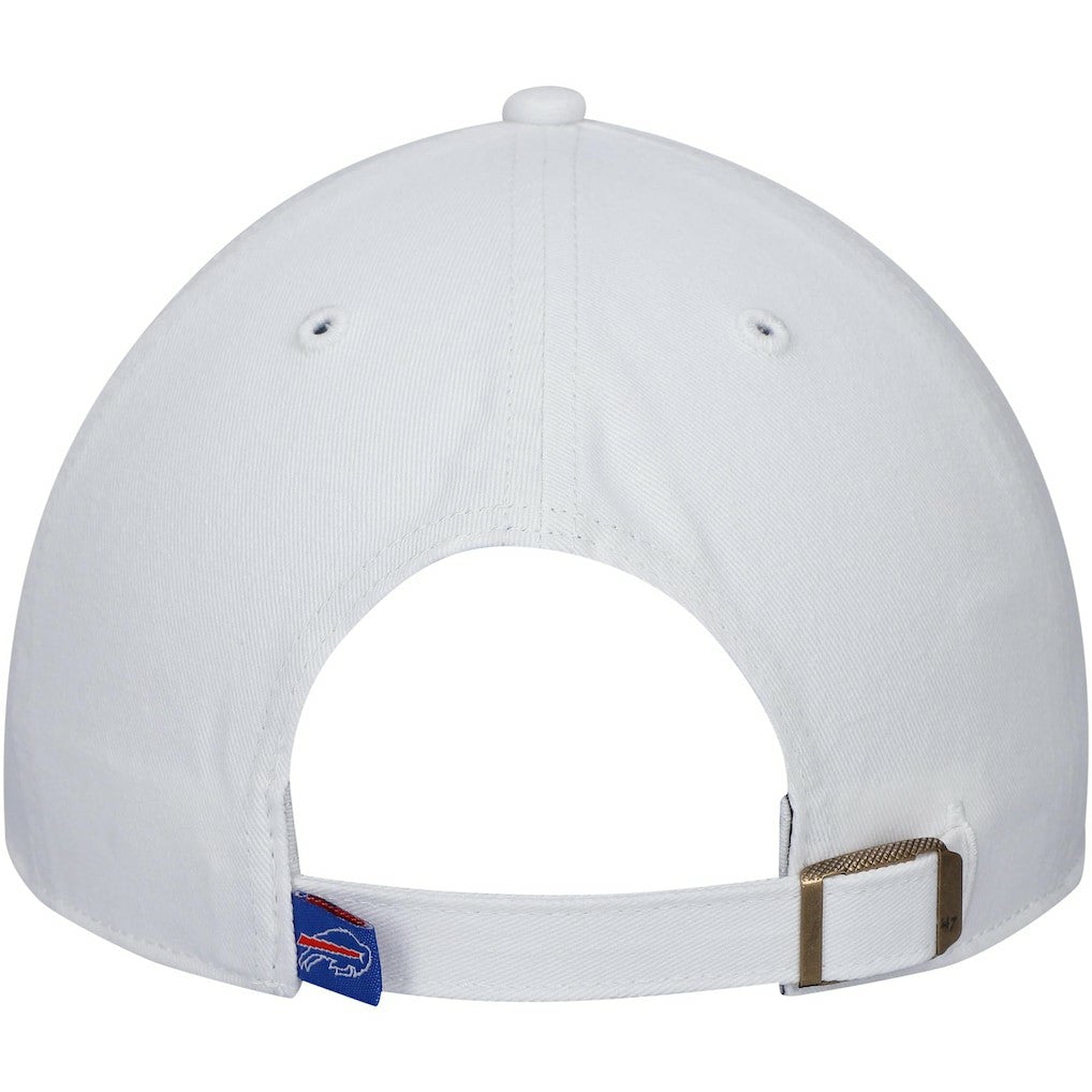 Buffalo Bills '47 Logo Clean Up Adjustable Hat - White - 47 brand