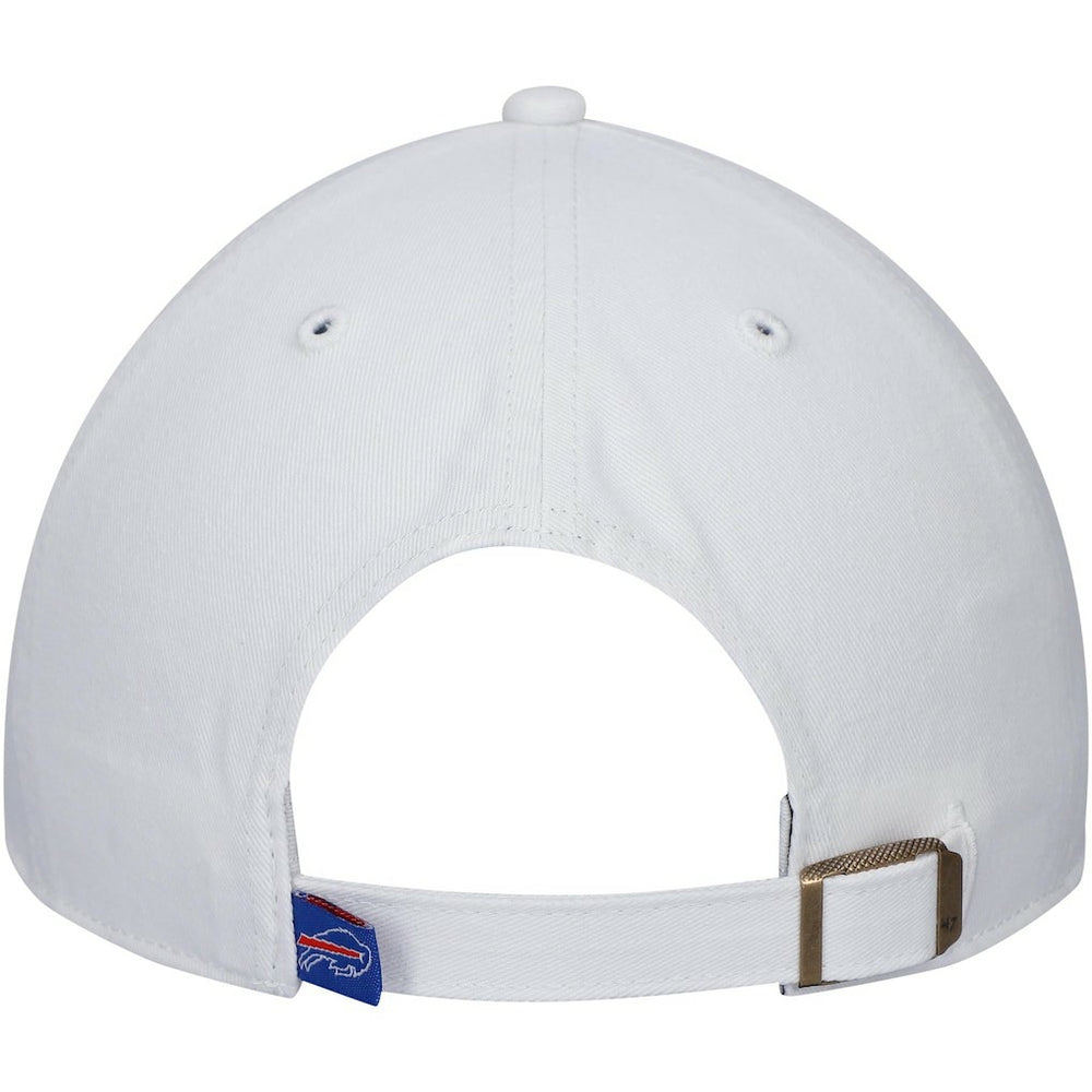 Buffalo Bills '47 Logo Clean Up Adjustable Hat - White - 47 brand