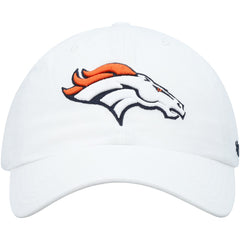 Denver Broncos '47 Clean Up Adjustable Hat - White - 47 brand