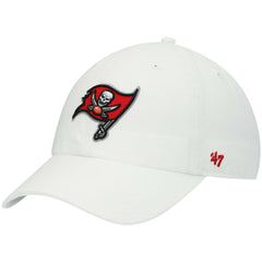Tampa Bay Buccaneers '47 Clean Up Adjustable Hat - White - 47 brand