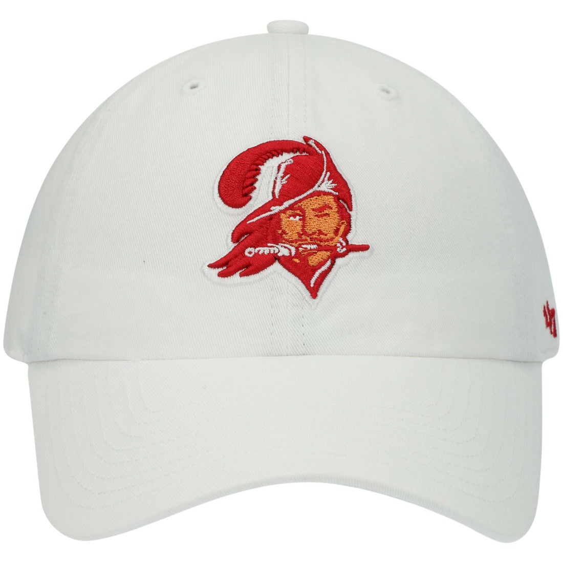 Tampa Bay Buccaneers '47 Clean Up Adjustable Hat - White - 47 brand
