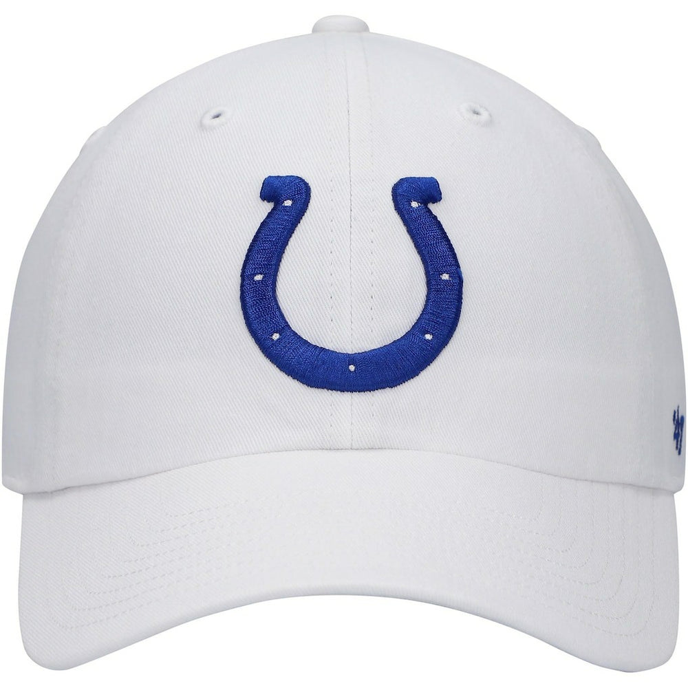 Indianapolis Colts '47 Clean Up Adjustable Hat - White - 47 brand