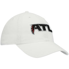 Atlanta Falcons '47 Clean Up Adjustable Hat - White - 47 brand