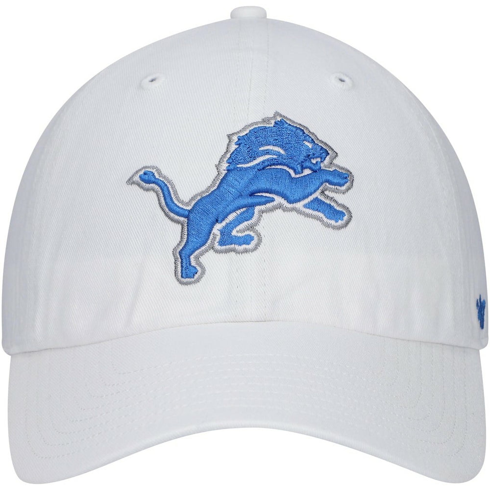Detroit Lions '47 Clean Up Adjustable Hat - White - 47 brand