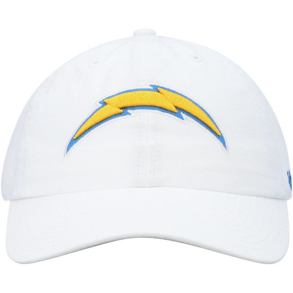 Los Angeles Chargers '47 Clean Up Adjustable Hat - White - 47 brand