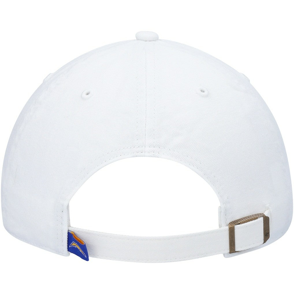 Los Angeles Chargers '47 Clean Up Adjustable Hat - White - 47 brand