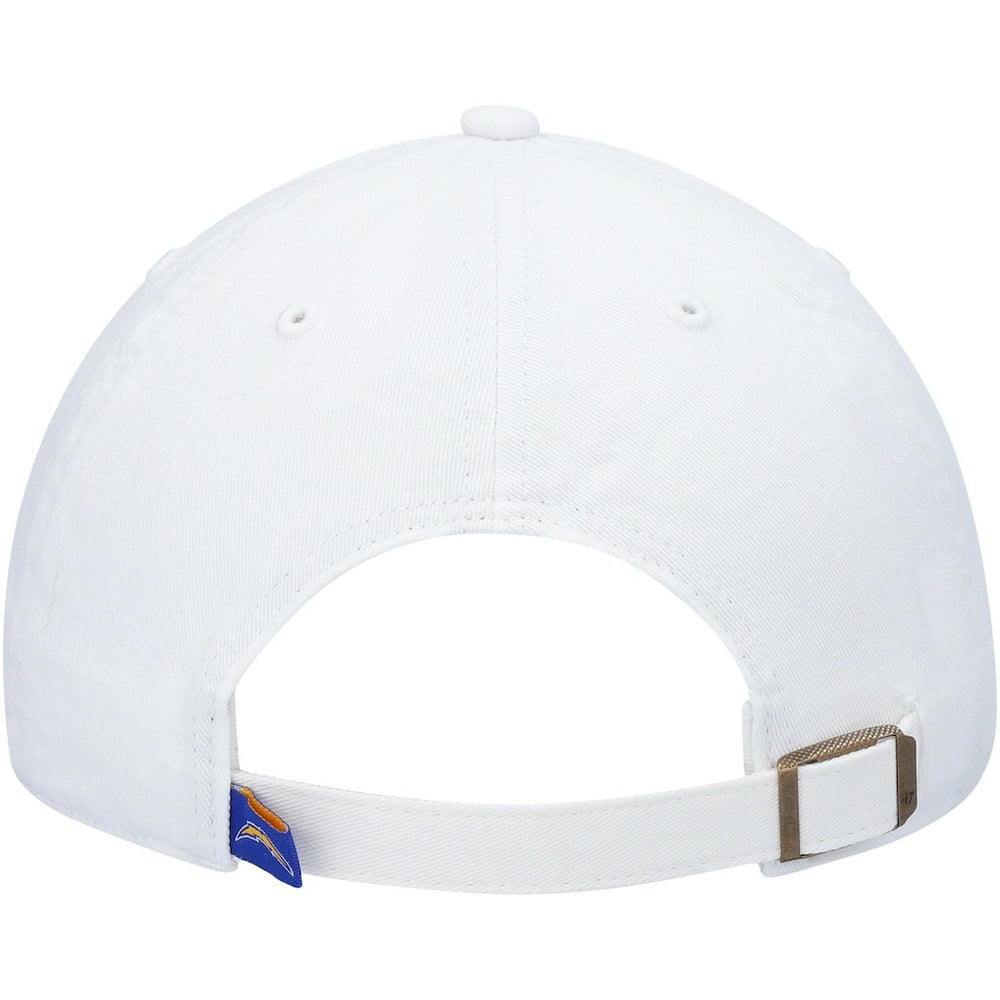 Los Angeles Chargers '47 Clean Up Adjustable Hat - White - 47 brand