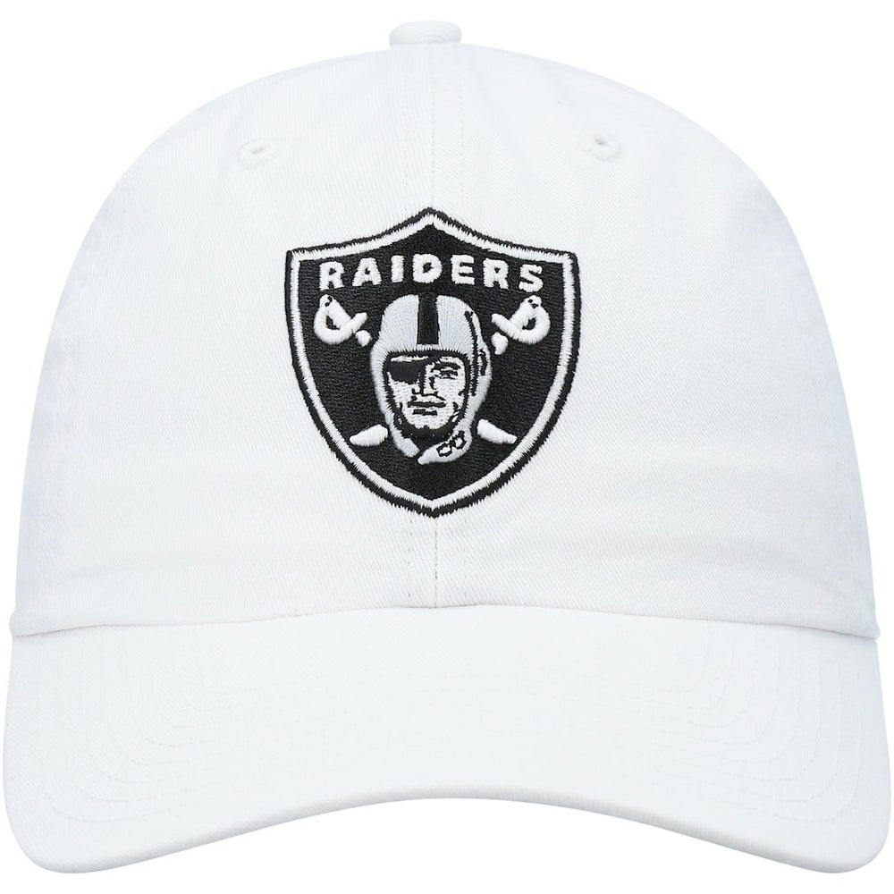 Las Vegas Raiders '47 Clean Up Adjustable Hat - White - 47 brand