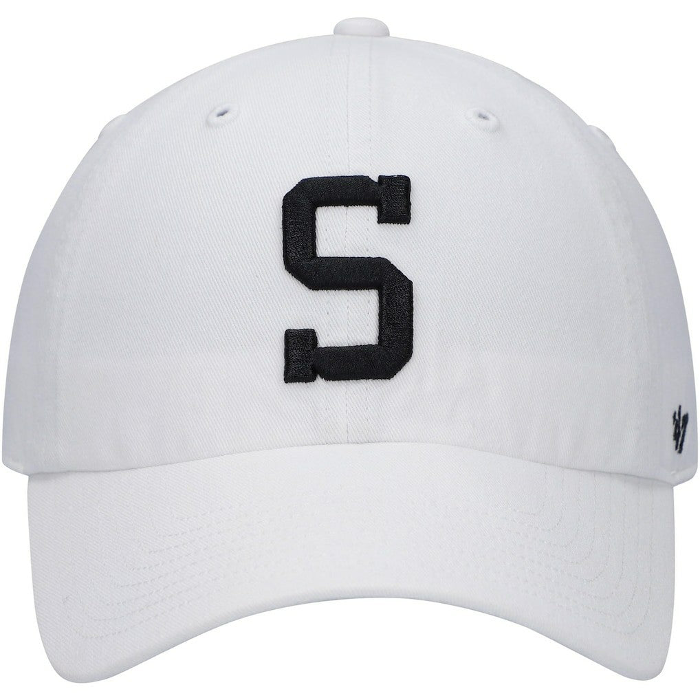 Pittsburgh Steelers '47 Clean Up Adjustable Hat - White - 47 brand