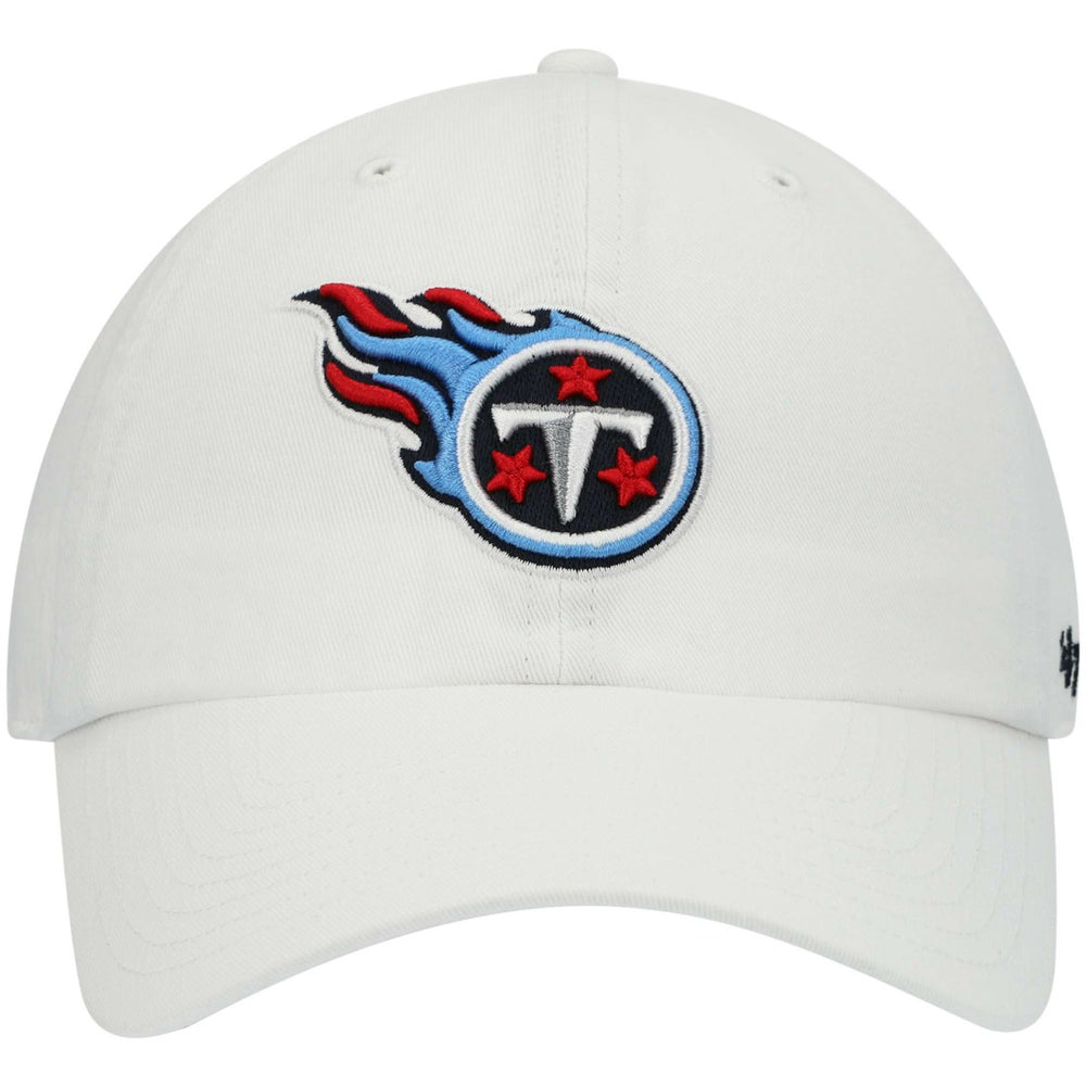 Tennessee Titans '47 Clean Up Adjustable Hat - White - 47 brand