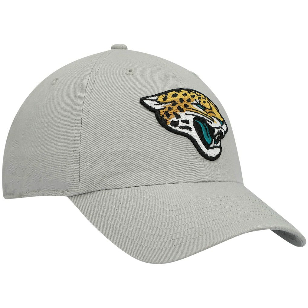 Jacksonville Jaguars '47 Logo Clean Up Adjustable Hat - Gray - 47 brand