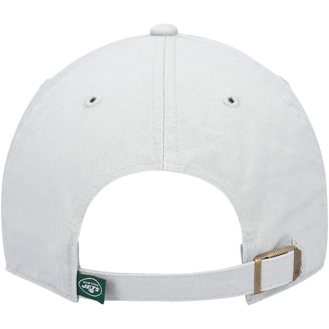 New York Jets '47 Clean Up Adjustable Hat - Gray - 47 brand