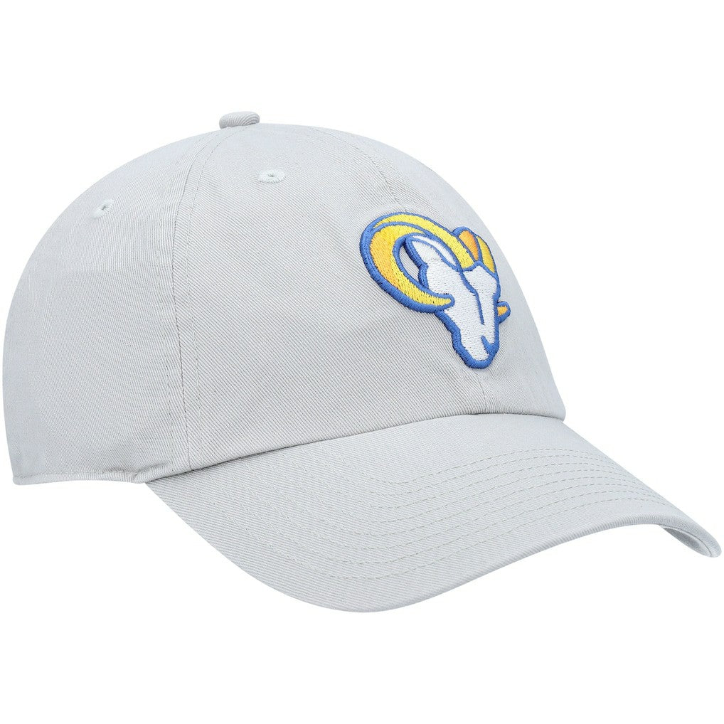 Los Angeles Rams '47 Logo Clean Up Adjustable Hat - Gray - 47 brand