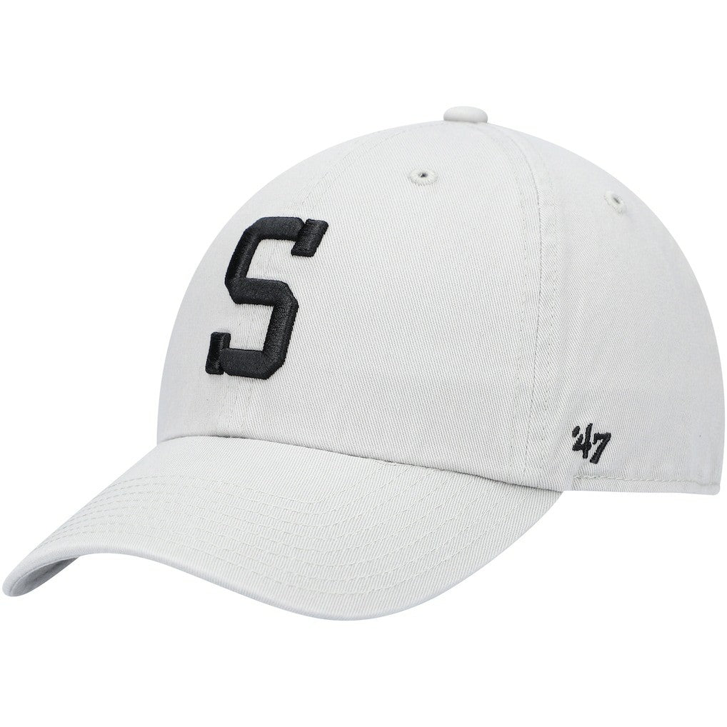 Pittsburgh Steelers '47 Clean Up Adjustable Hat - Gray - 47 brand