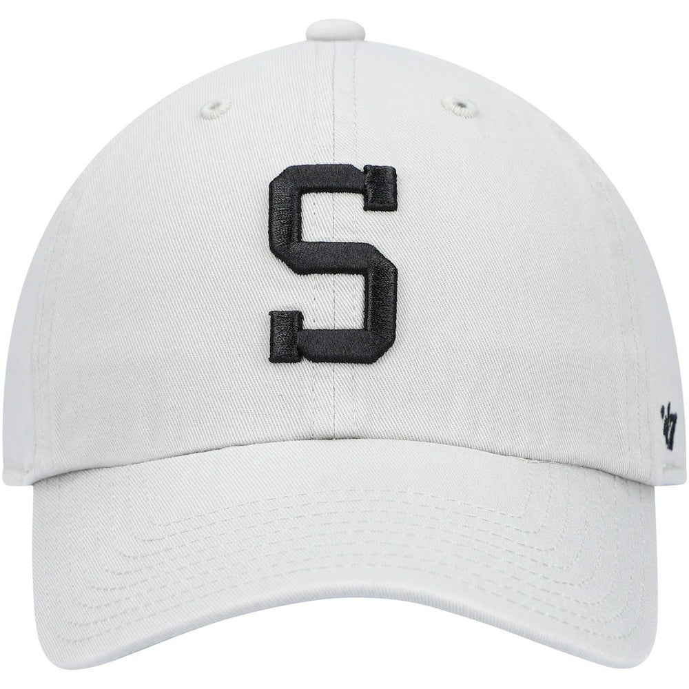 Pittsburgh Steelers '47 Clean Up Adjustable Hat - Gray - 47 brand