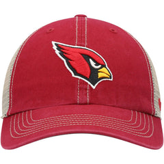 Arizona Cardinals '47 Trawler Trucker Clean Up Snapback Hat - Cardinal/Natural - 47 brand