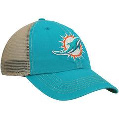 Miami Dolphins '47 Trawler Trucker Clean Up Snapback Hat - Aqua/Natural - 47 brand