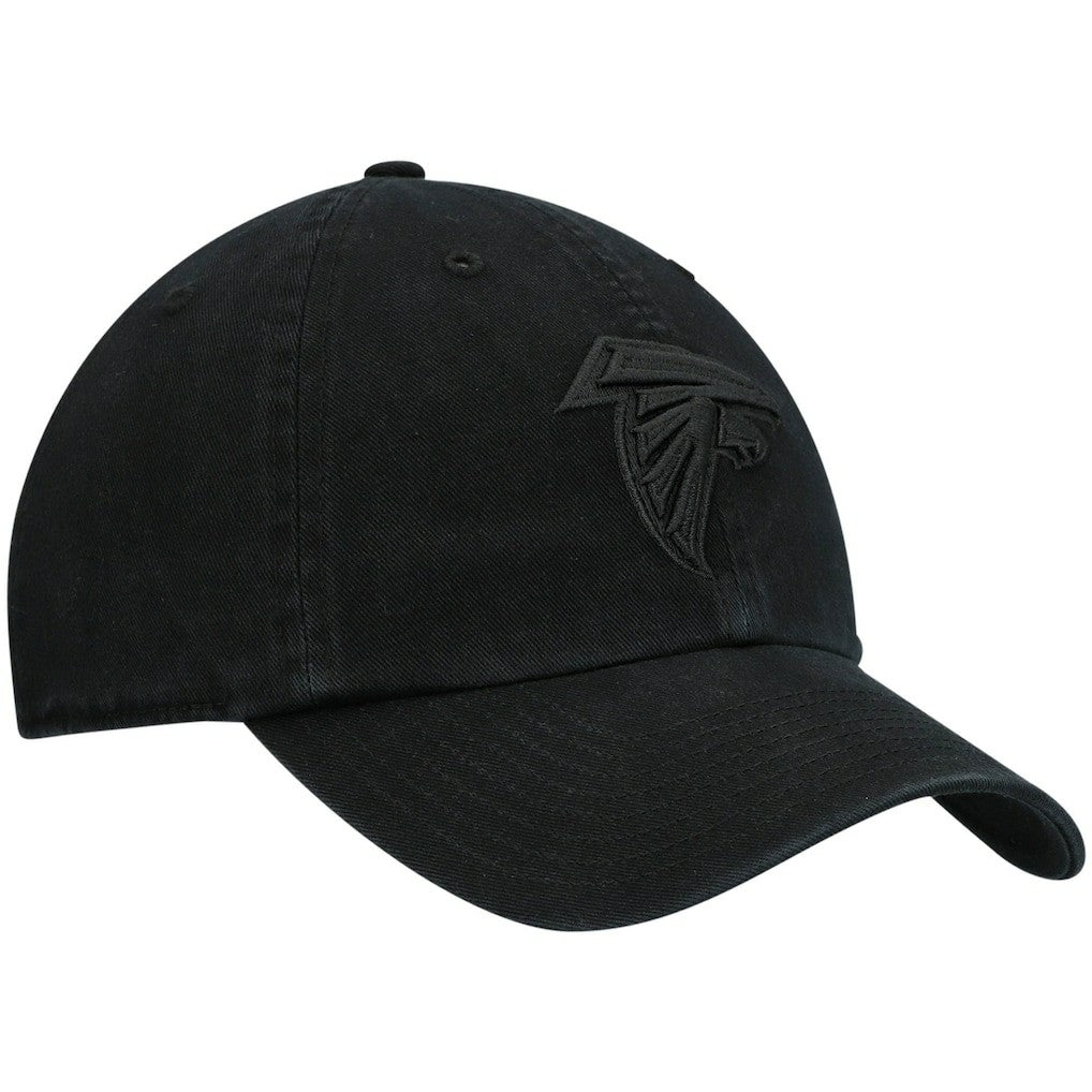 Atlanta Falcons '47 Team Tonal Clean Up Adjustable Hat - Black - 47 brand