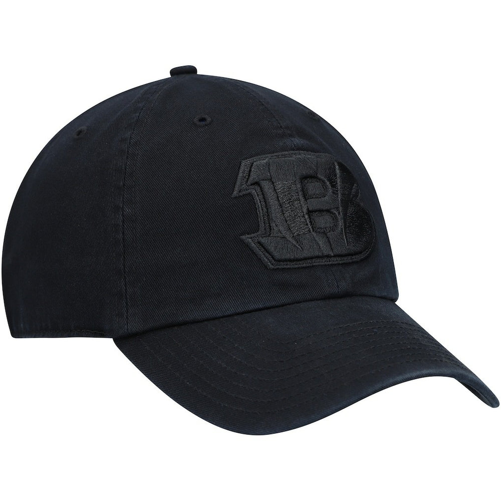 Cincinnati Bengals '47 Team Tonal Clean Up Adjustable Hat - Black - 47 brand