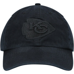 Kansas City Chiefs '47 Team Tonal Clean Up Adjustable Hat - Black - 47 brand