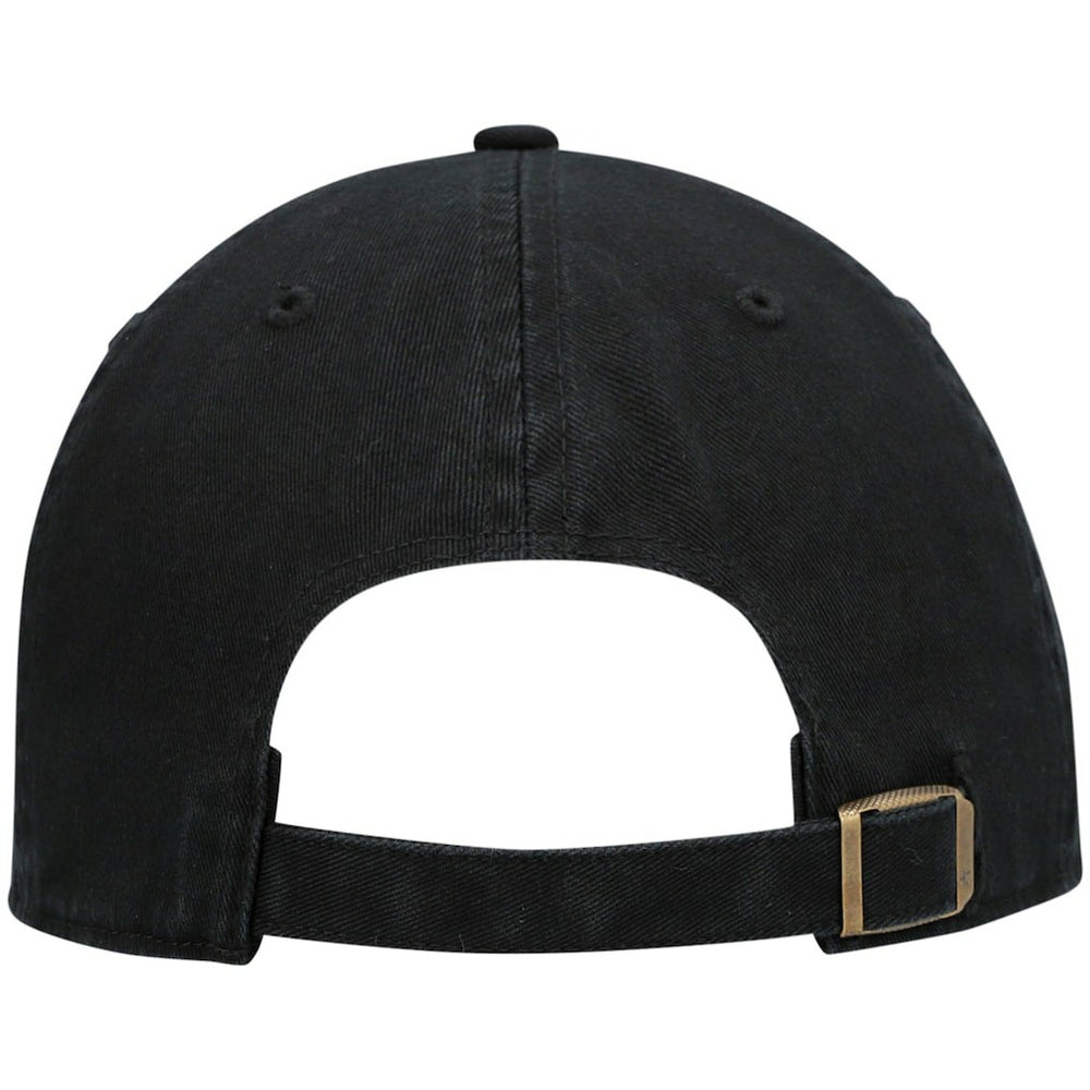 New Orleans Saints '47 Team Tonal Clean Up Adjustable Hat - Black - 47 brand
