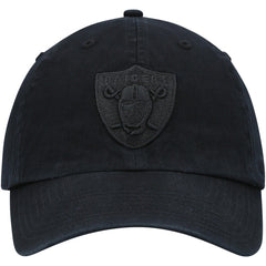 Las Vegas Raiders '47 Team Tonal Clean Up Adjustable Hat - Black - 47 brand