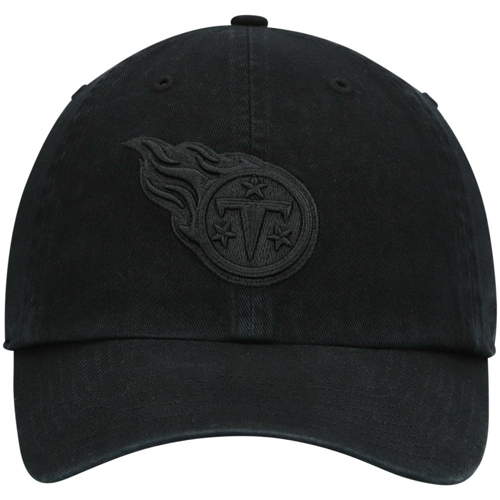 Tennessee Titans '47 Team Tonal Clean Up Adjustable Hat - Black - 47 brand