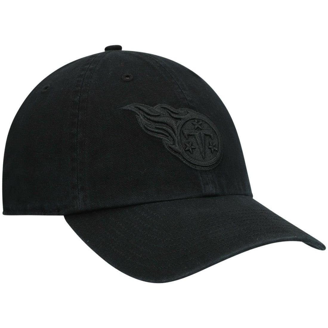 Tennessee Titans '47 Team Tonal Clean Up Adjustable Hat - Black - 47 brand