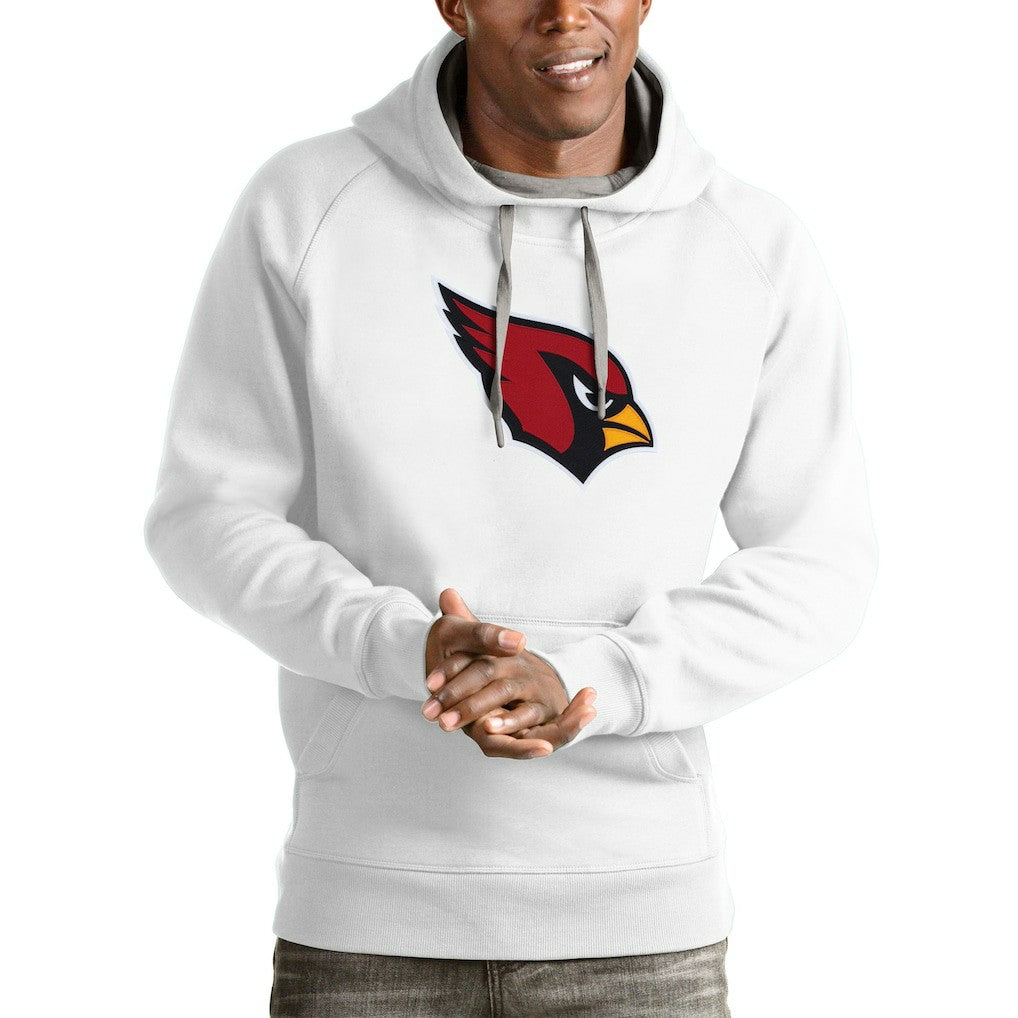 Arizona Cardinals Antigua Victory Pullover Hoodie - White - NFL