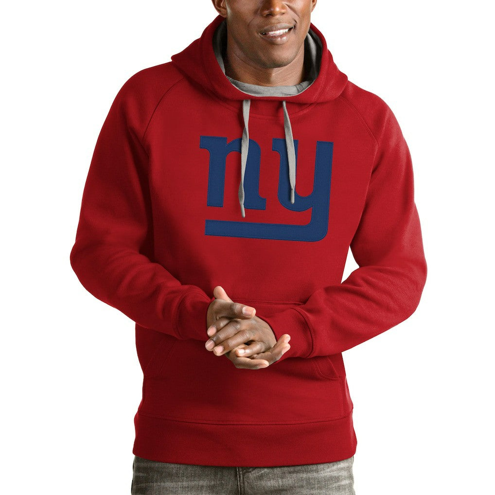 New York Giants Antigua Victory Pullover Hoodie - Red - NFL
