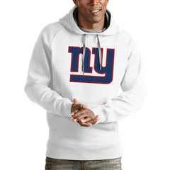 New York Giants Antigua Victory Pullover Hoodie - White - NFL