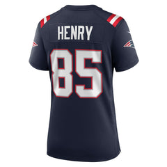 Hunter Henry New England Patriots Women's Game Jersey - Navy - Nike
