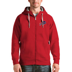 Buffalo Bills Antigua Victory Full-Zip Hoodie - Red - NFL