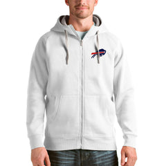 Buffalo Bills Antigua Victory Full-Zip Hoodie - White - NFL