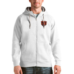Chicago Bears Antigua Victory Full-Zip Hoodie - White - NFL