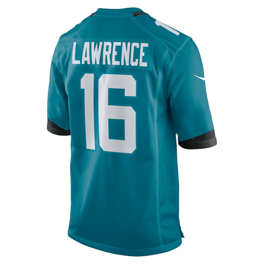 Trevor Lawrence Jacksonville Jaguars Home Game Jersey - Teal - Nike