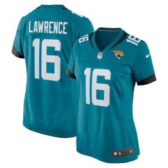 Trevor Lawrence Jacksonville Jaguars Women's Player Game Jersey - Teal - Nike