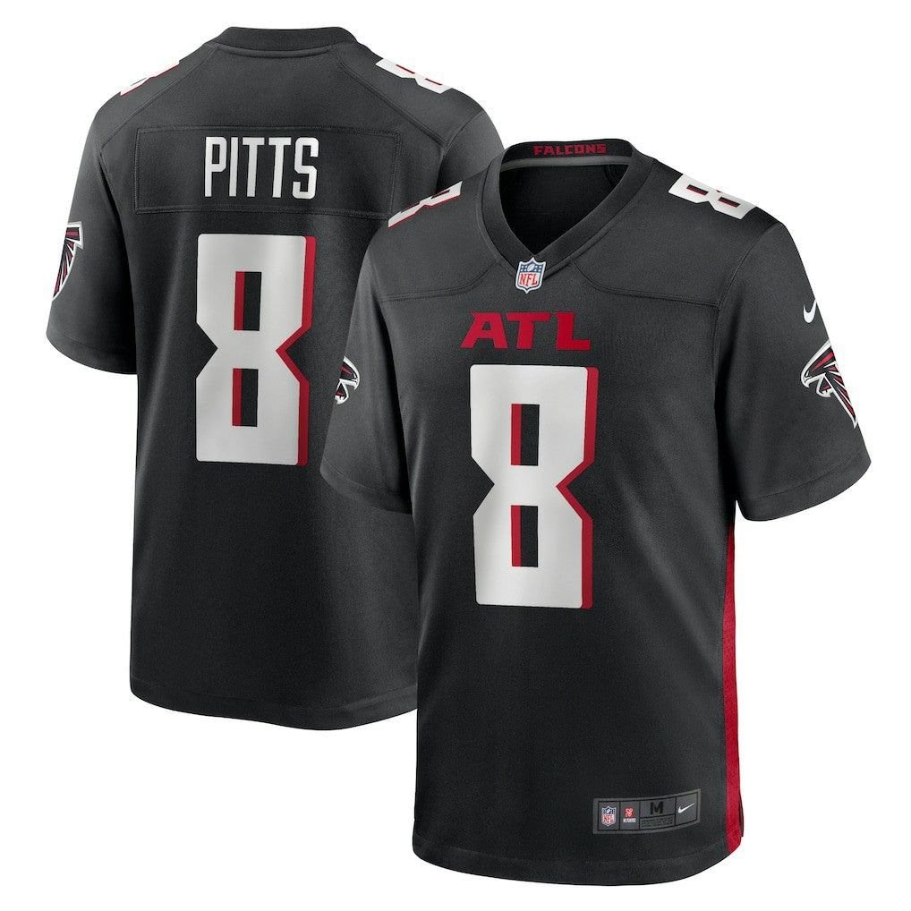 Kyle Pitts Sr. Atlanta Falcons Youth Game Jersey - Black - Nike
