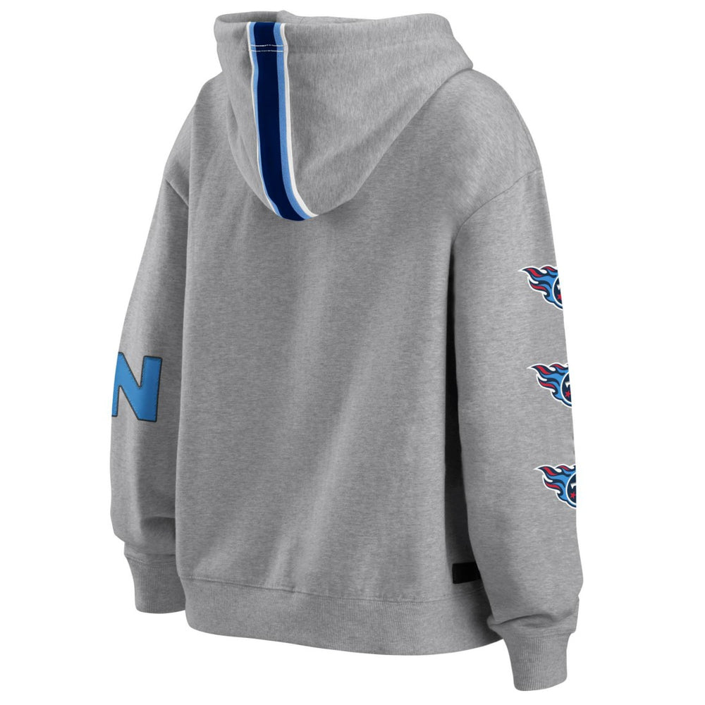 Tennessee Titans WEAR by Erin Andrews Women's Full-Zip Hoodie - Gray - NFL
